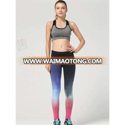 Women Sexy Fashion Printing Gym Sports Pants Fitness Wear