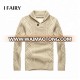 Waimaotong supplier custom winter shawl collar cable knit sweater men pullover