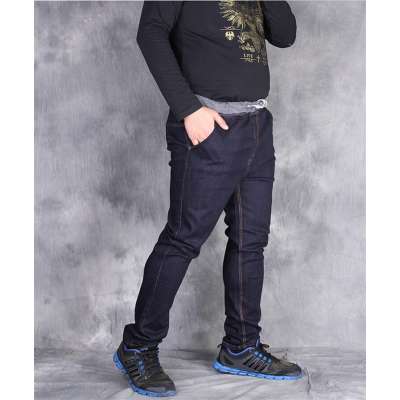 P1157 Plus Size 36-46 Man Ultra High Elasticity Long Jeans